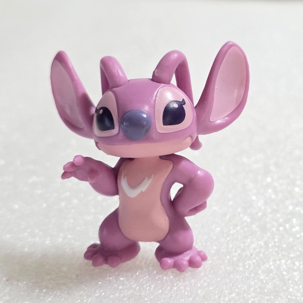 Disney Lilo & Stitch ANGEL‎ pink purple Jakks Pacific action figure 2"